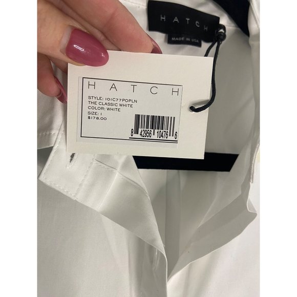 NWOT Hatch The Classic Button Down Maternity Shirt-sz 1 (Small) - Picture 9 of 10